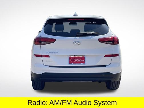 Cream White 2020 Hyundai TUCSON SE