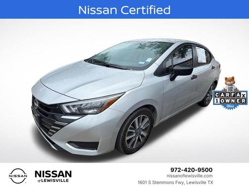 Brilliant Silver Metallic 2025 Nissan Versa 1.6 S