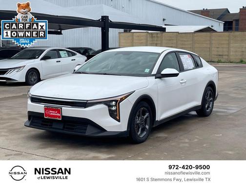 Snow White Pearl 2025 Kia K4 LXS