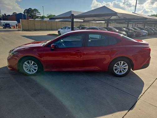 Supersonic Red 2025 Toyota Camry LE