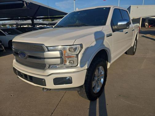 White Platinum 2018 Ford F-150 Platinum