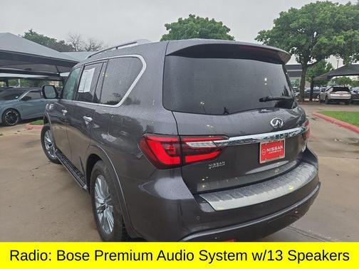 Anthracite Gray 2024 INFINITI QX80 Luxe