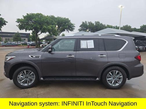 Anthracite Gray 2024 INFINITI QX80 Luxe
