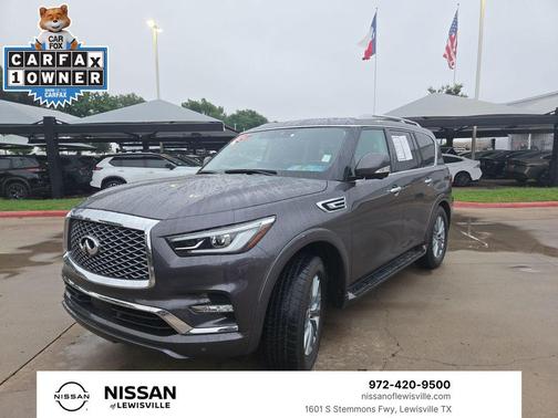 Anthracite Gray 2024 INFINITI QX80 Luxe