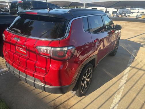 Red Hot Pearlcoat 2025 Jeep Compass Limited