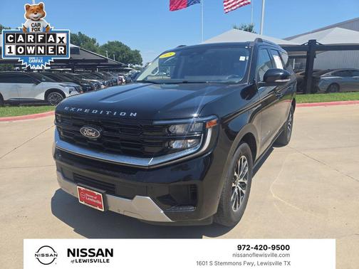 Black Metallic 2025 Ford Expedition Platinum