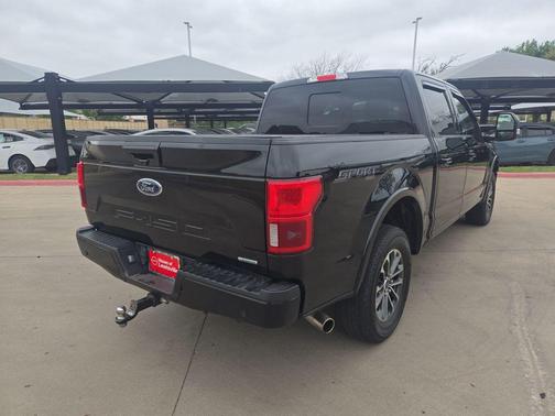 Shadow Black 2018 Ford F-150 Lariat