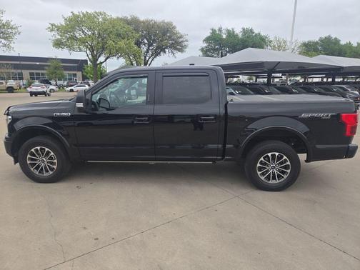 Shadow Black 2018 Ford F-150 Lariat