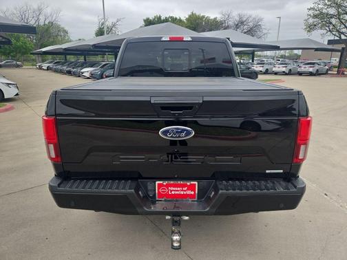 Shadow Black 2018 Ford F-150 Lariat