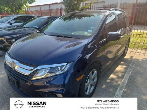 Obsidian Blue Pearl 2020 Honda Odyssey EX-L