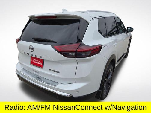 Everest White Pearl 2024 Nissan Rogue Platinum