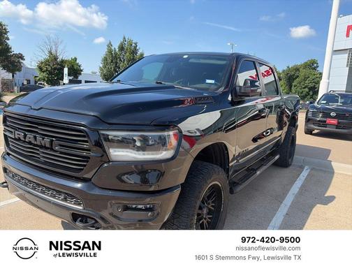 Diamond Black Crystal Pearlcoat 2021 RAM 1500 Big Horn/Lone Star