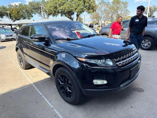 Black 2012 Land Rover Range Rover Evoque Pure Plus