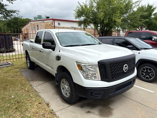 Glacier White 2017 Nissan Titan XD S