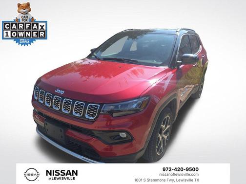 Red Hot Pearlcoat 2025 Jeep Compass Trailhawk