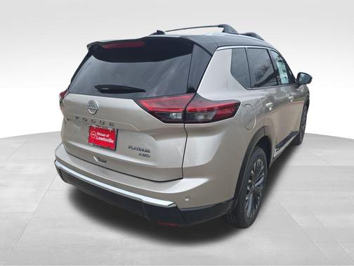 Champagne Silver/Black 2026 Nissan Rogue Platinum