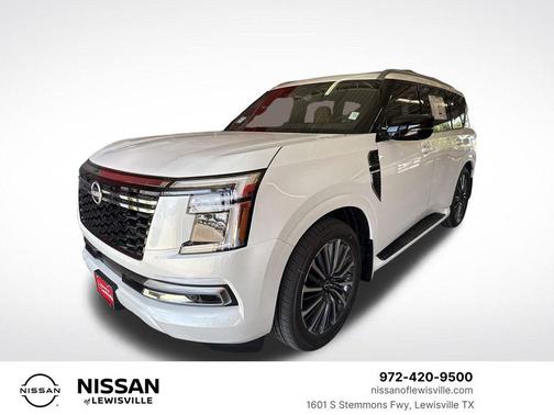 Everest White Pearl Tricoat 2026 Nissan Armada Platinum Reserve