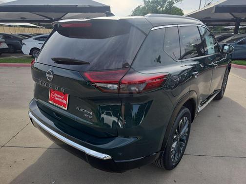 Obsidian Green 2026 Nissan Rogue Platinum