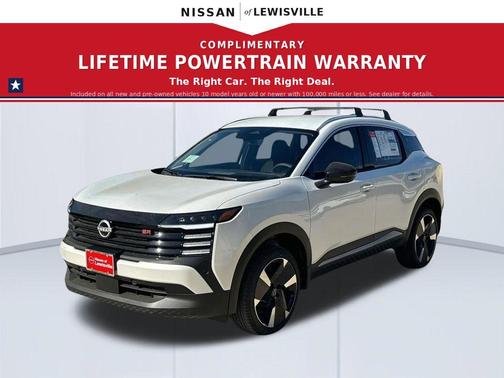 Aspen White Tricoat 2026 Nissan Kicks SR