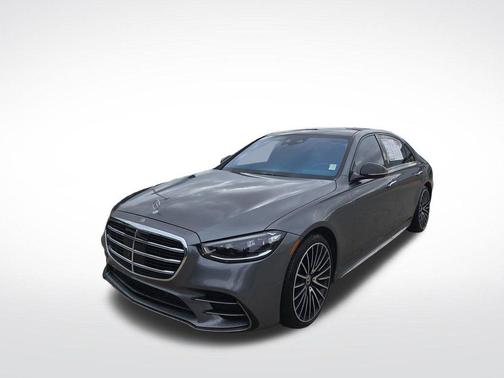 Gray 2023 Mercedes-Benz S-Class 4MATIC