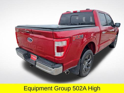 Rapid Red Metallic Tinted Clearcoat 2022 Ford F-150 Lariat