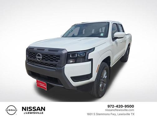 Glacier White 2026 Nissan Frontier SV