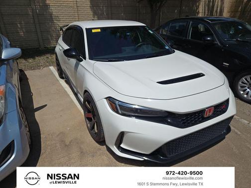 Championship White 2023 Honda Civic Type R Touring