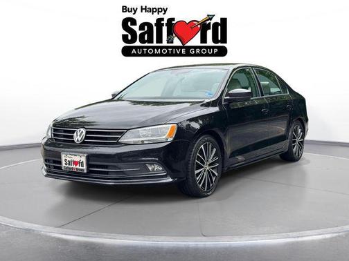 Black Uni 2016 Volkswagen Jetta 1.8T Sport