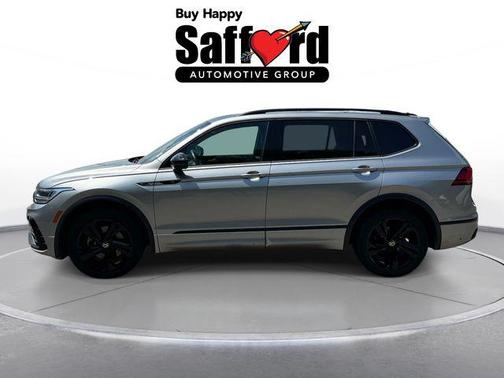 Silver Metallic 2023 Volkswagen Tiguan 2.0T SE R-Line Black
