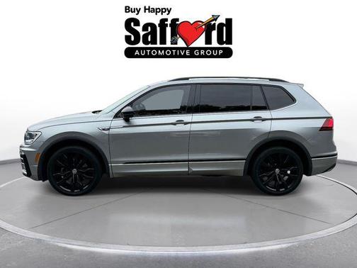 Grey 2021 Volkswagen Tiguan 2.0T SE R-Line Black