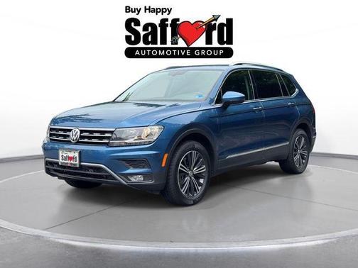 Blue Metallic 2019 Volkswagen Tiguan 2.0T SEL