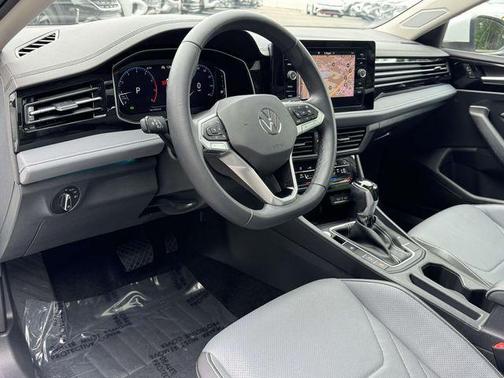 Opal White 2025 Volkswagen Jetta 1.5T SEL
