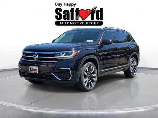 Deep Black 2022 Volkswagen Atlas 3.6L SEL Premium