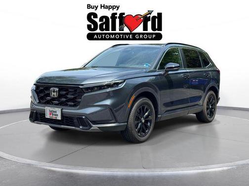 Blue 2025 Honda CR-V Hybrid Sport AWD