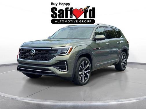 Avocado Green Pearl 2026 Volkswagen Atlas 2.0T SEL Premium R-Line 4MOTION