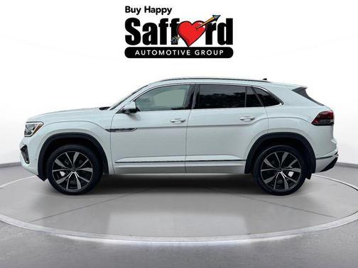 Opal White Pearl 2024 Volkswagen Atlas Cross Sport 2.0T SEL Premium