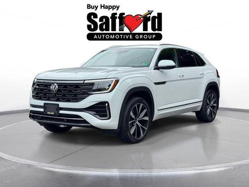 Opal White Pearl 2024 Volkswagen Atlas Cross Sport 2.0T SEL Premium