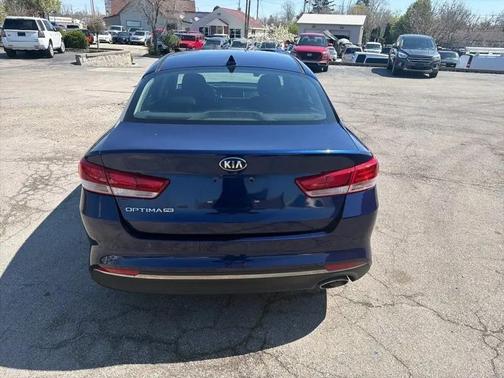 Blue 2018 Kia Optima LX