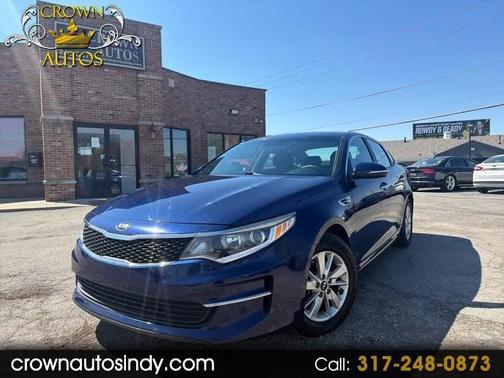 Blue 2018 Kia Optima LX