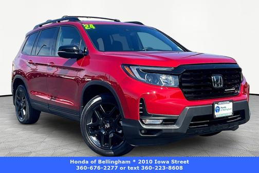 Radiant Red Metallic Ii 2024 Honda Passport