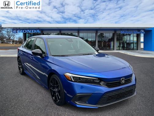 Aegean Blue Metallic 2024 Honda Civic