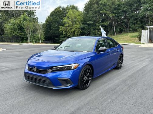 Aegean Blue Metallic 2024 Honda Civic