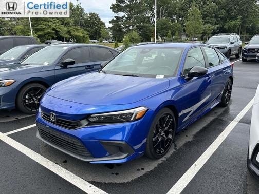 Aegean Blue Metallic 2024 Honda Civic