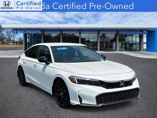 Platinum White Pearl 2025 Honda Civic