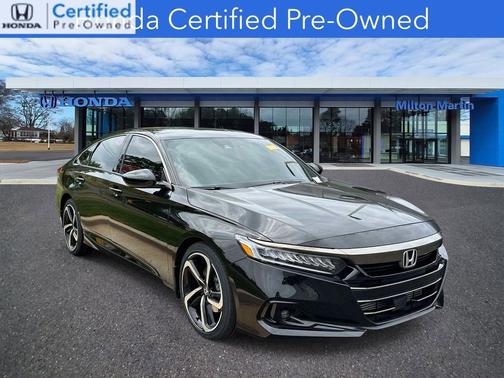 Crystal Black Pearl 2021 Honda Accord