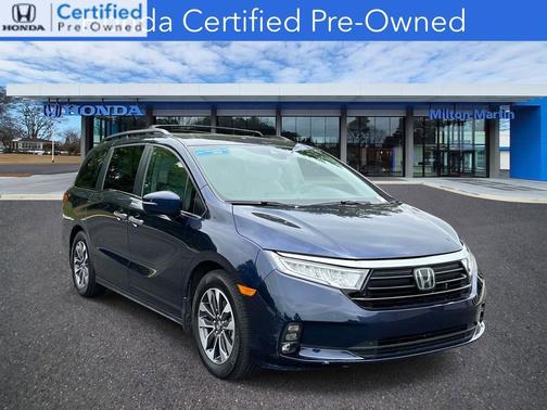 Obsidian Blue Pearl 2022 Honda Odyssey