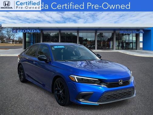 Aegean Blue Metallic 2024 Honda Civic