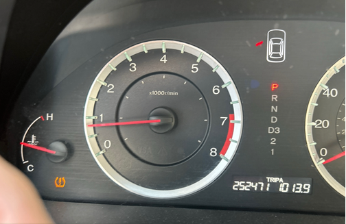 Black 2010 Honda Accord LX