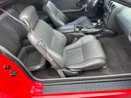 Red 1998 Pontiac Firebird Trans Am