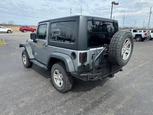 Gray 2015 Jeep Wrangler Sport